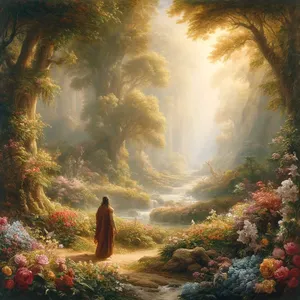 8. Y el Señor Dios plantó un huerto en Edén, al oriente; y puso allí al hombre que había formado.